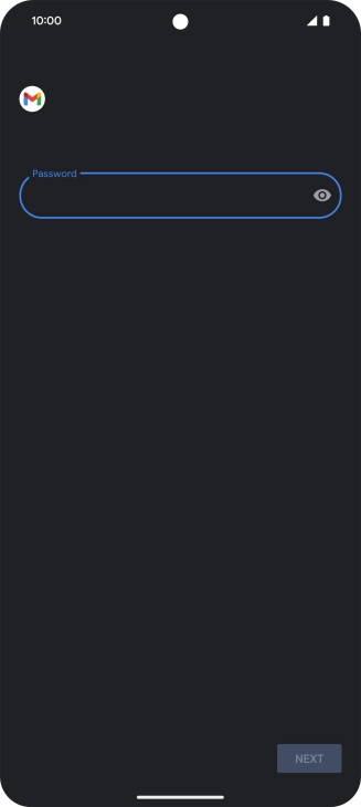 Press the field below 