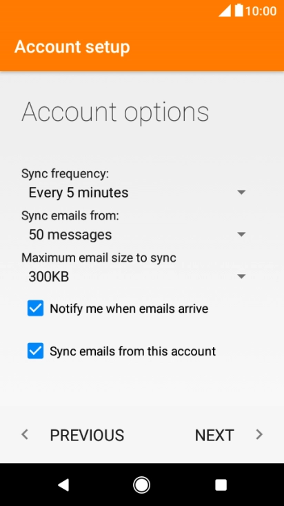 Press the drop down list next to 