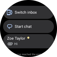 Press the required picture message.