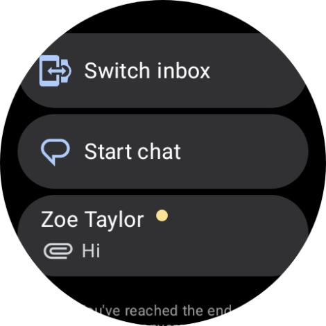 Press the required picture message.