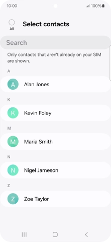 Press the field above 