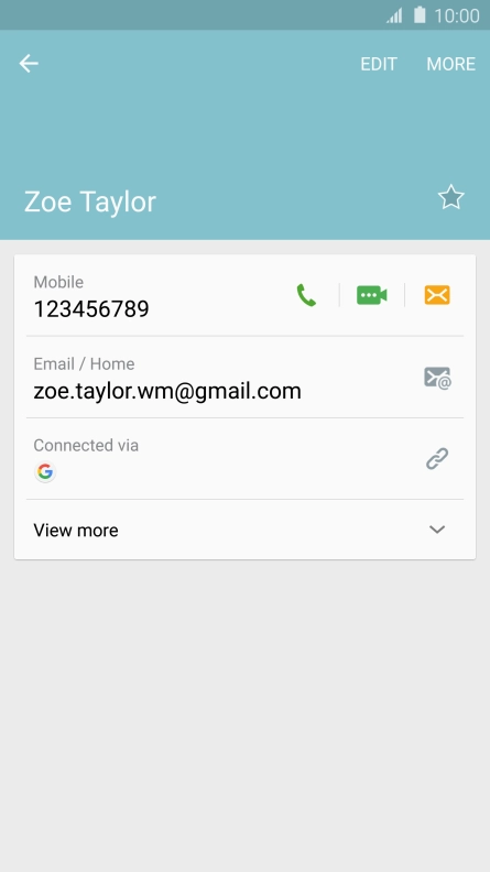 Press the required number.