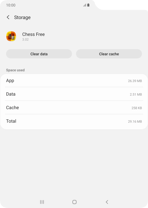 Press Clear cache. Press Clear cache.