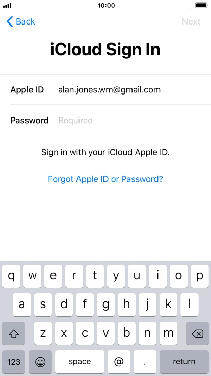 Press the field next to Press the field next to