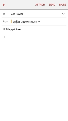 Press ATTACH. Press ATTACH.