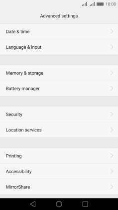 Press Language & input.