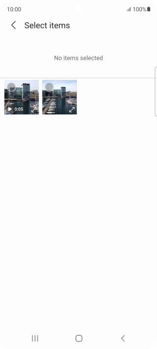 Press the required picture.