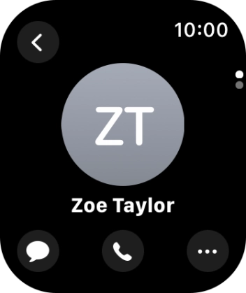 Press the call icon. Press the call icon.