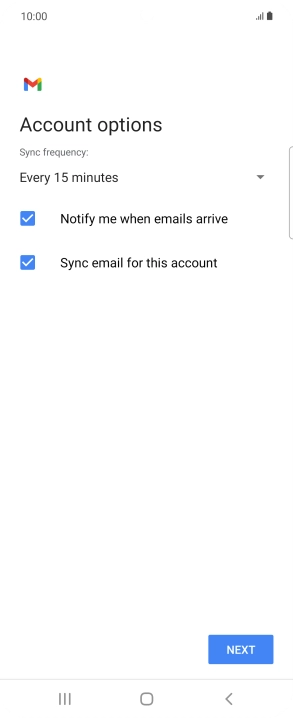 Press the drop down list below 