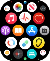 Press the music player icon.