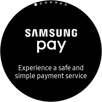 Press and hold the Return key to activate Samsung Pay. Press and hold the Return key to activate Samsung Pay.