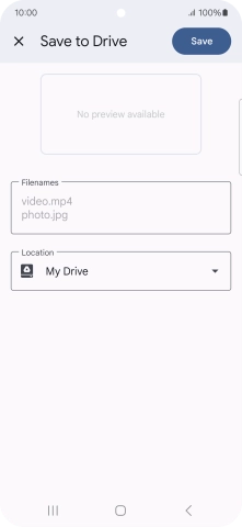 Press the field below 