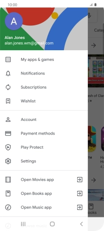 Press My apps & games.