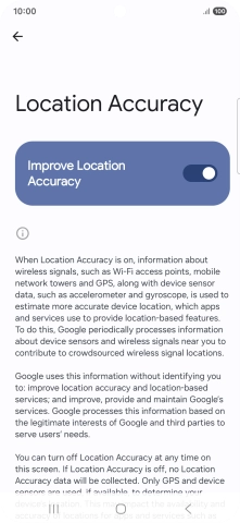 If you press the indicator next to If you press the indicator next to