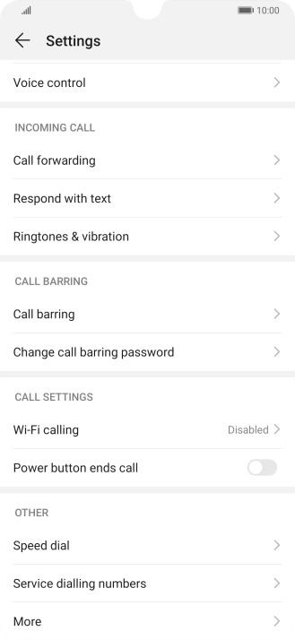 Press Wi-Fi calling.