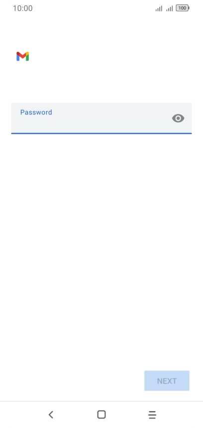 Press the field below 