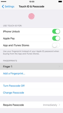 Press the indicator next to Press the indicator next to