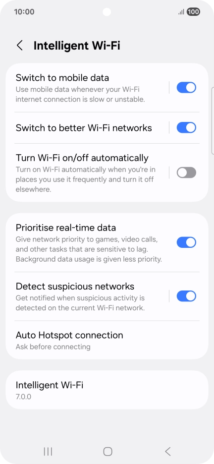 Press the indicator next to Press the indicator next to