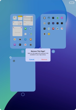 Press Remove. Press Remove.