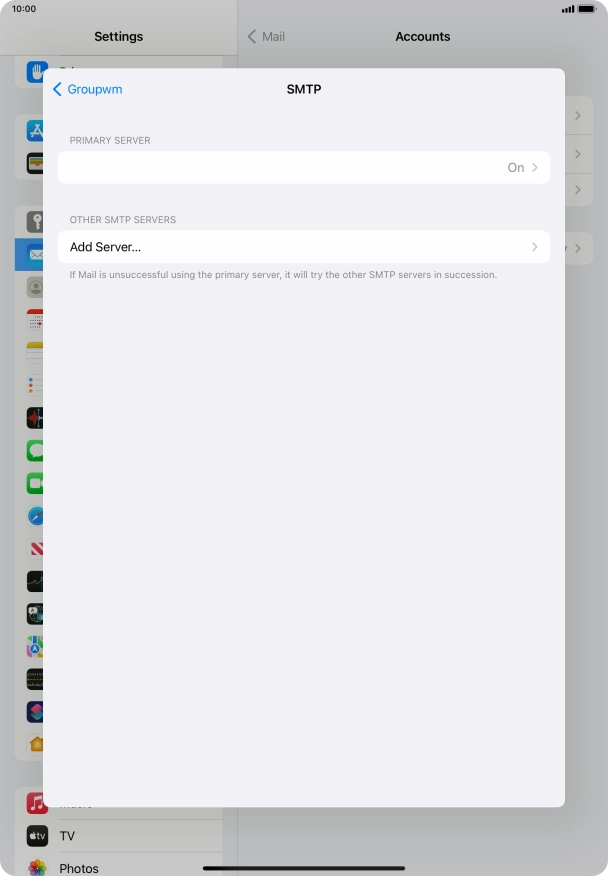 Press the field below Press the field below