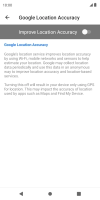 If you press the indicator next to 