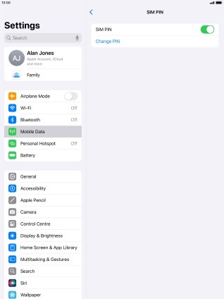 Press the indicator next to Press the indicator next to