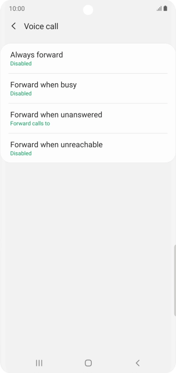 Press the Home key to return to the home screen. Press the Home key to return to the home screen.
