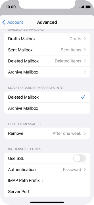 Press Authentication.