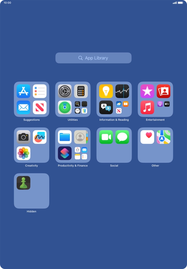 Press and hold the required app. Press and hold the required app.