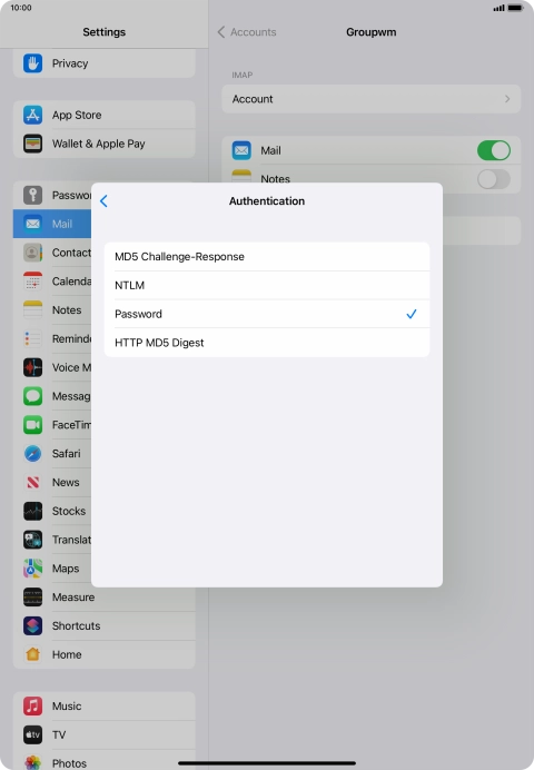 Press Password. Press Password.