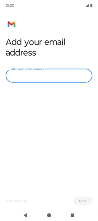 Press the field below 