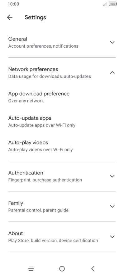 Press Auto-update apps.