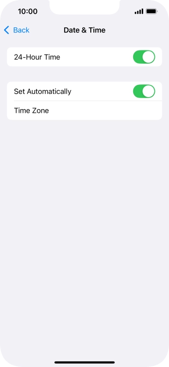 Slide your finger upwards starting from the bottom of the screen to return to the home screen.