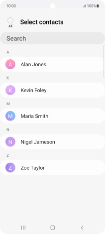 Press the field above 