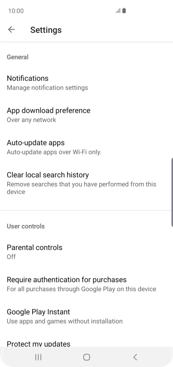 Press Auto-update apps.