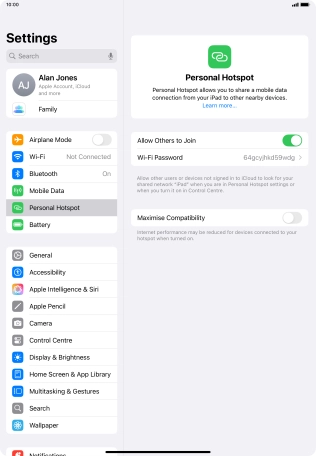 Slide your finger upwards starting from the bottom of the screen to return to the home screen.