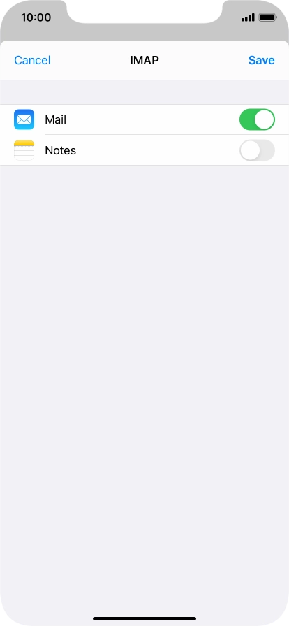 Press Save. Your email account has now been set up. To select more settings for incoming and outgoing server, proceed with the following steps.