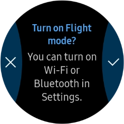 If you turn on the function, press the confirm icon.