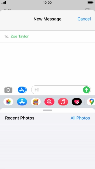 Press All Photos and go to the required folder.