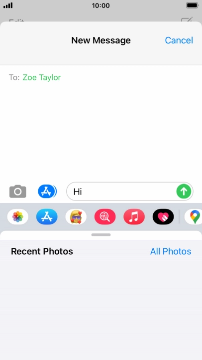 Press All Photos and go to the required folder.