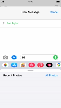 Press All Photos and go to the required folder. Press All Photos and go to the required folder.