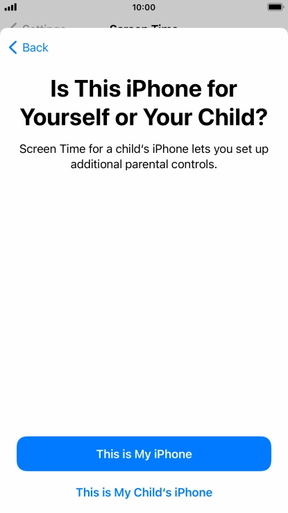 Press This is My iPhone.