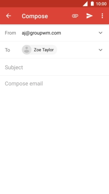 Press Subject and key in the required subject.