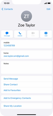 Press the required number.