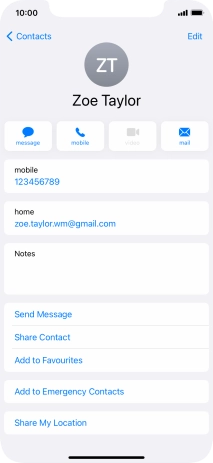 Press the required number.