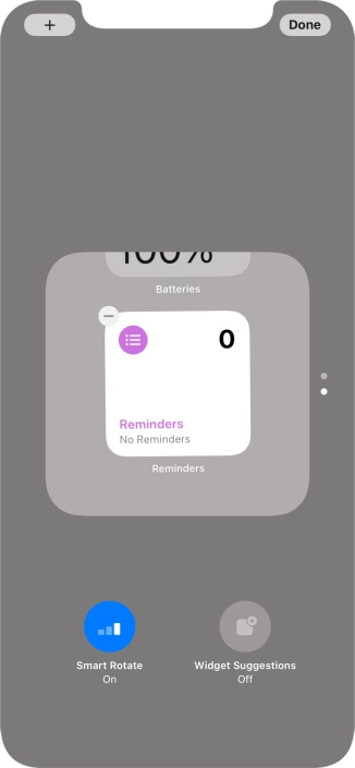 Press Smart Rotate to turn the function on or off.