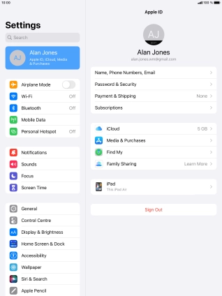 Press the Home key to return to the home screen. Press the Home key to return to the home screen.