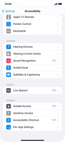 Press the required category below 