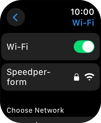 Press the Digital Crown several times to return to standby mode.
