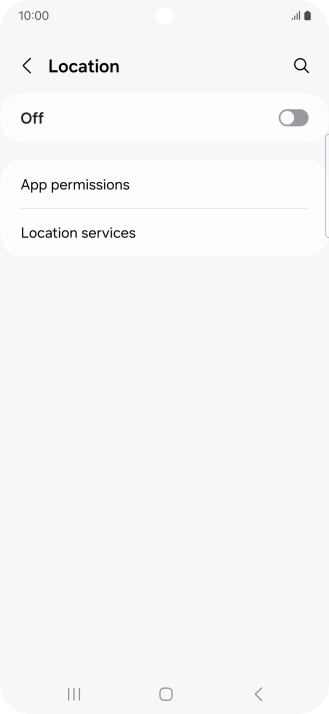 Press the indicator to turn the function on or off.
